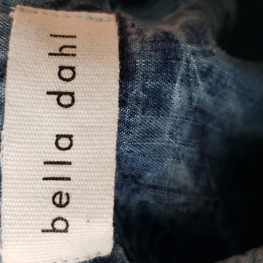 3/$30 Bella dahl seamed utility shirt dress in crystal indigo wash nwt - Picture 12 of 12